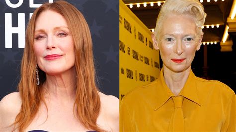 tilda swinton chanel|Tilda Swinton and julianne moore.